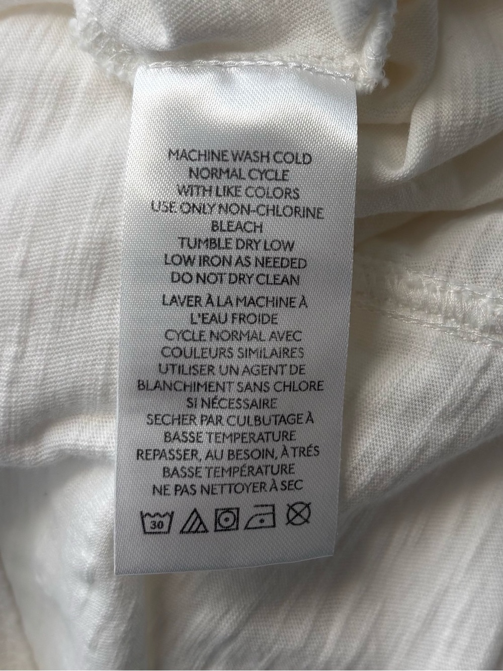 Pilcro Anthropologie Banded Puff Sleeve Cotton Top White Medium Boho cottagecore - Picture 10 of 13